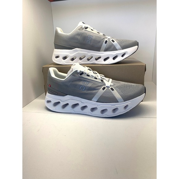 On Running Cloudeclipse Mens Road Running Shoes Alloy White 3MD30092547 Size 11 - Picture 5 of 10